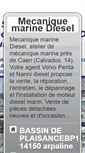 Mobile Screenshot of mecanique-marine-diesel.com